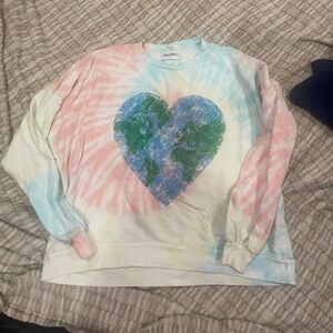 Lauren Moshi Tie Dye Sweatshirt